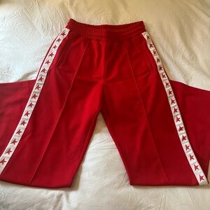 Golden Goose Red Track Pants